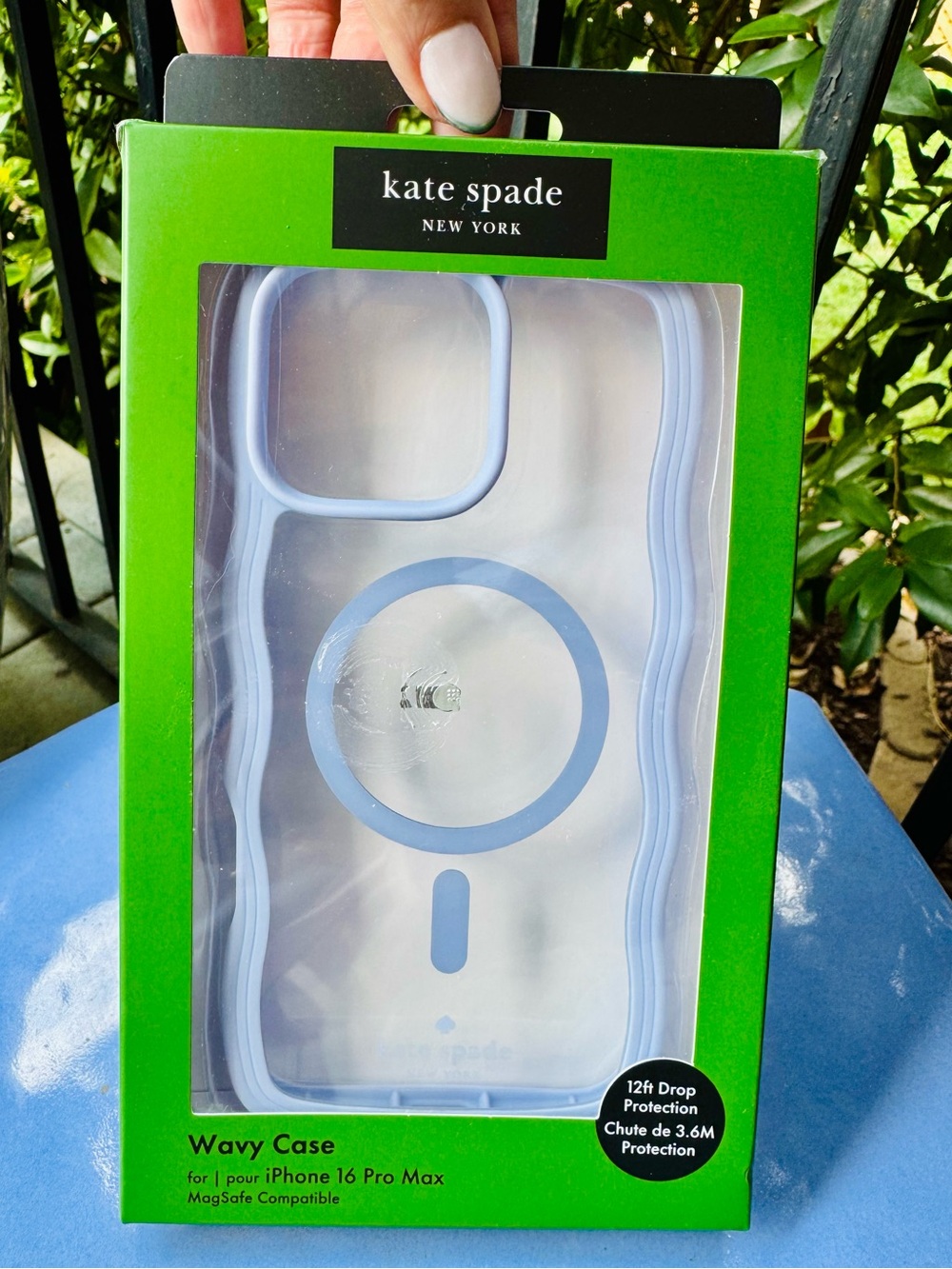 NIB♠️Kate Spade♠️iPhone 16 Pro Max Wavy MagSafe Case, 12 ft drop safe 3 colors